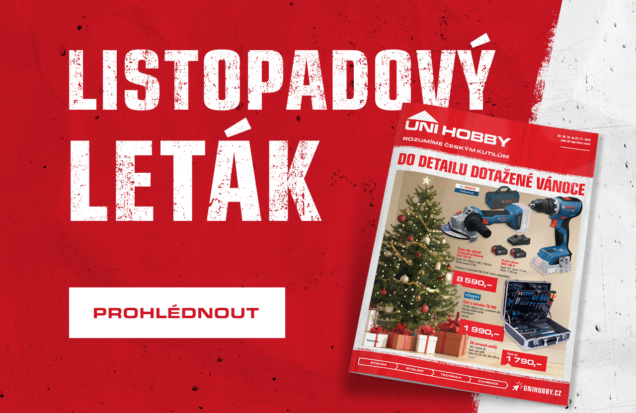 UNI HOBBY Fungl nový leták