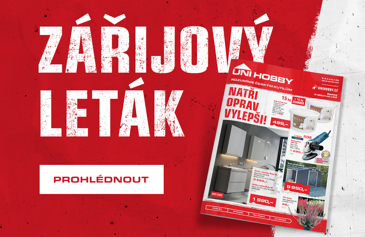 UNI HOBBY Fungl nový leták