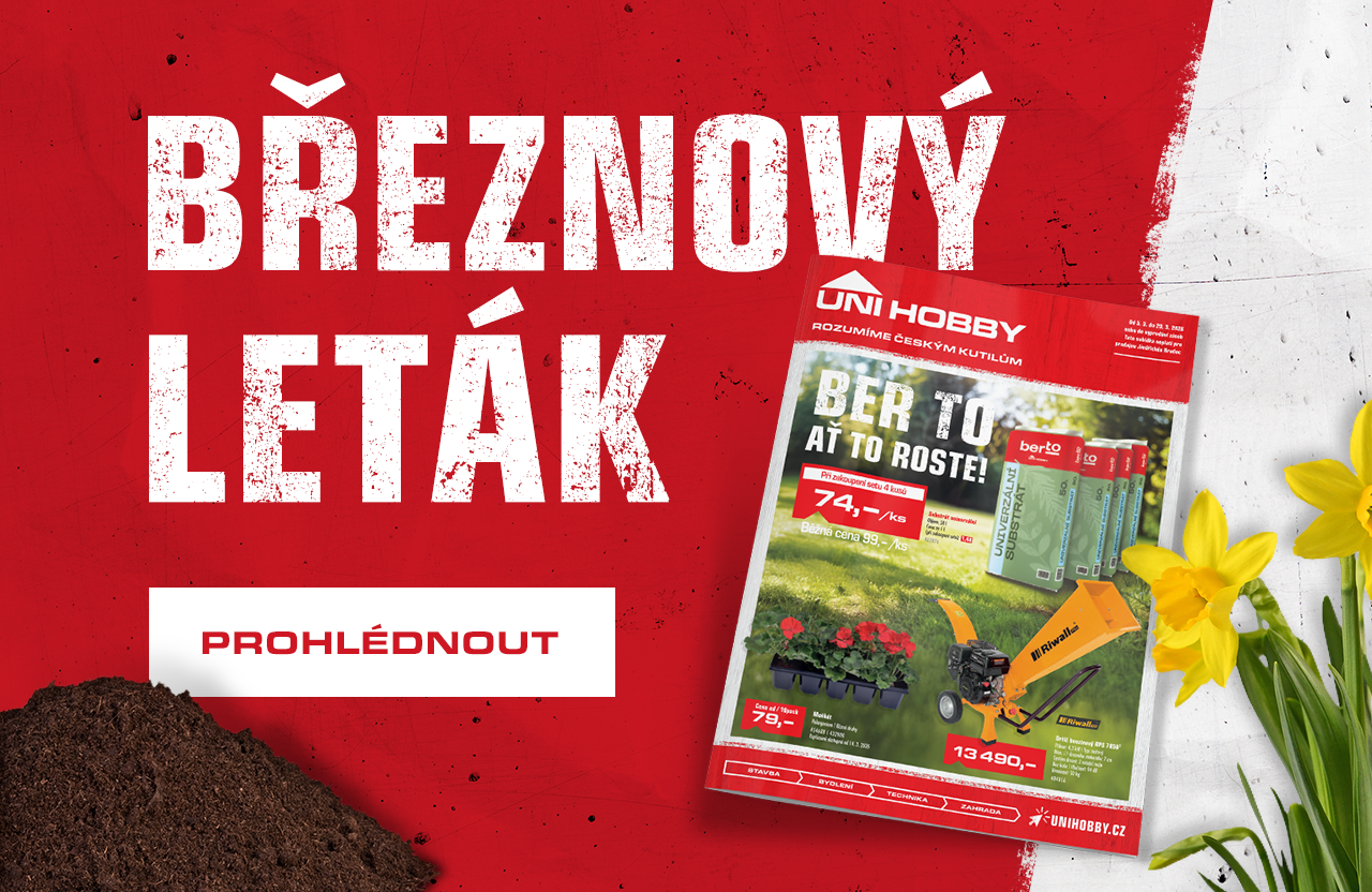 UNI HOBBY Fungl nový leták