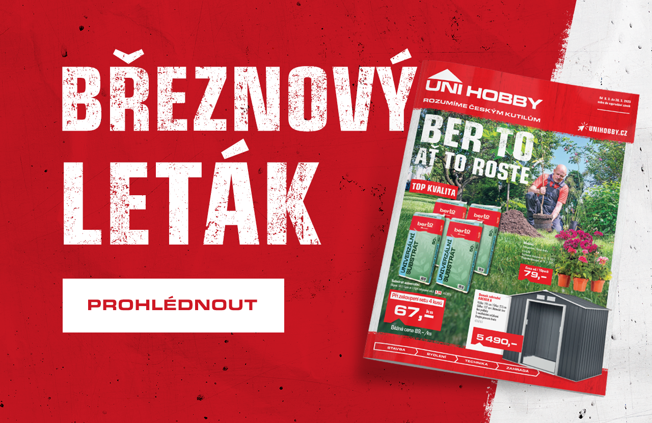 UNI HOBBY Fungl nový leták