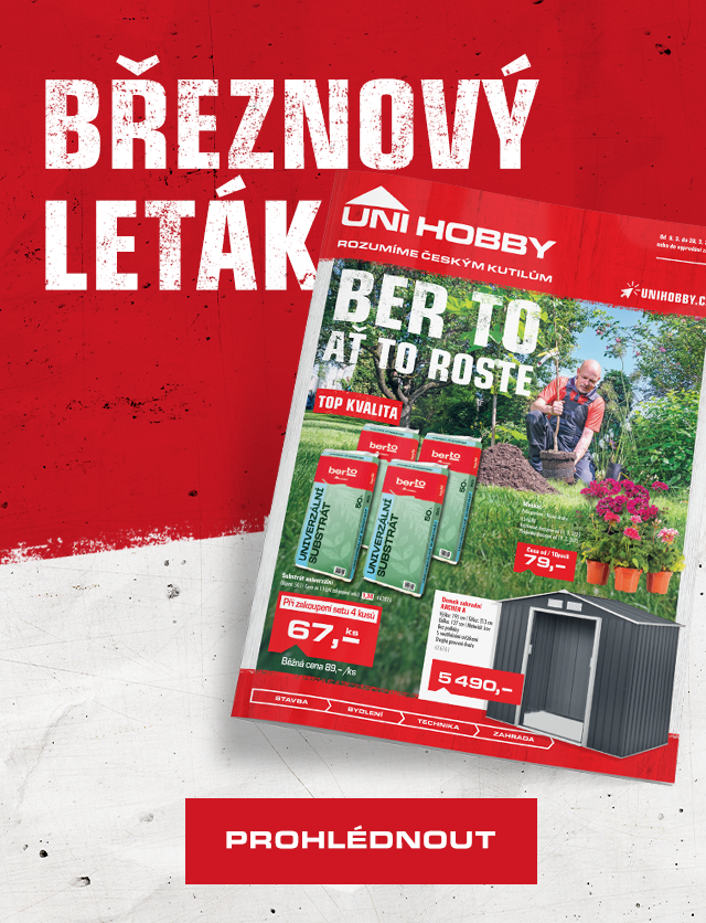 UNI HOBBY Fungl nový leták