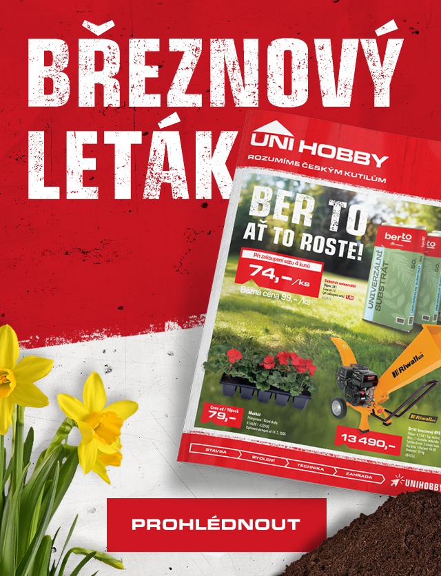 UNI HOBBY Fungl nový leták
