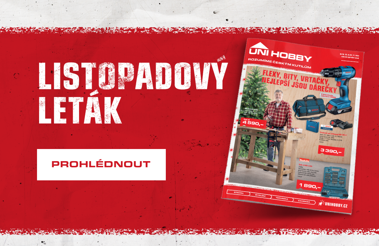 UNI HOBBY Fungl nový leták