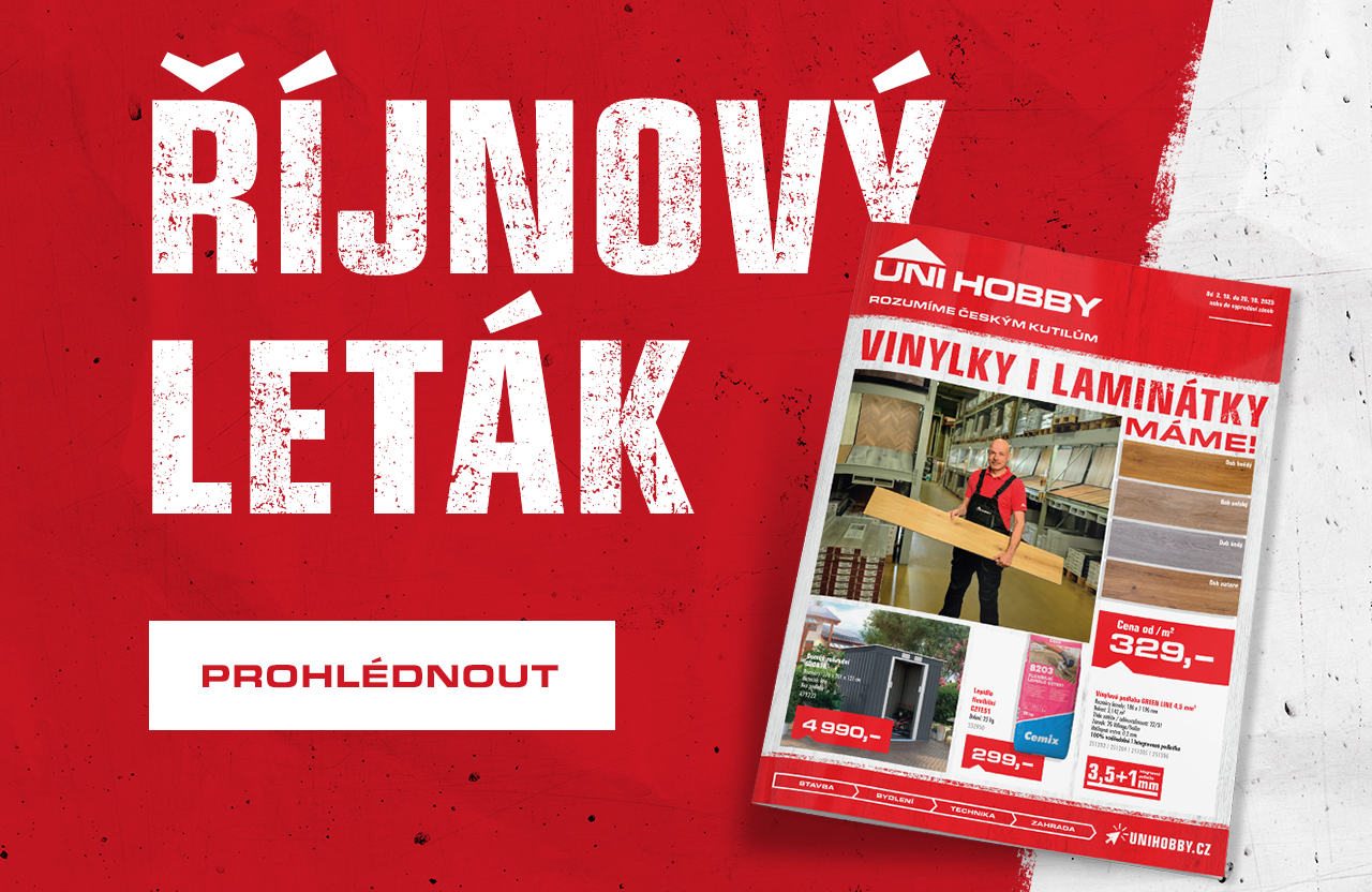UNI HOBBY Fungl nový leták