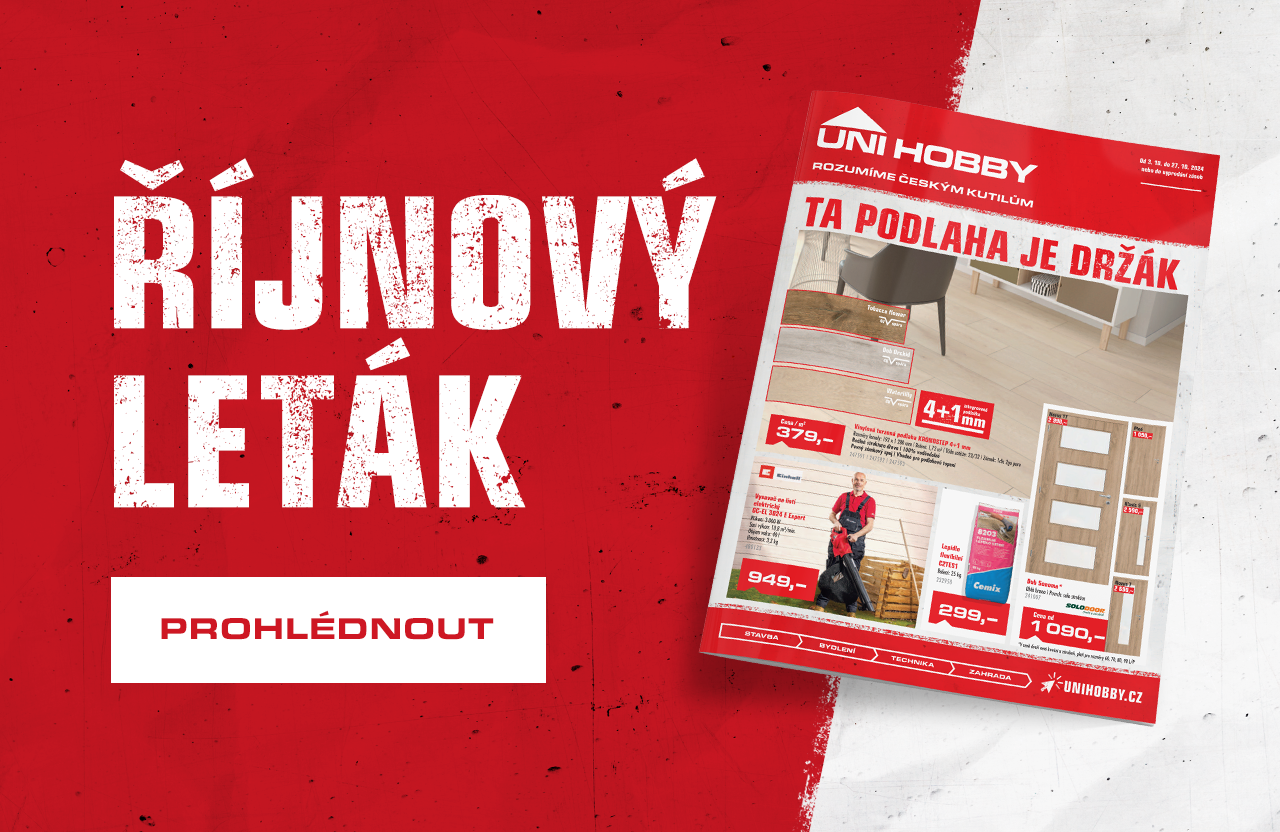 UNI HOBBY Fungl nový leták